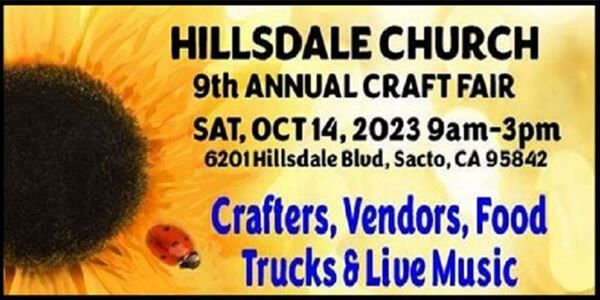 Hillsdale Craft & Vendor Fair (10/14)