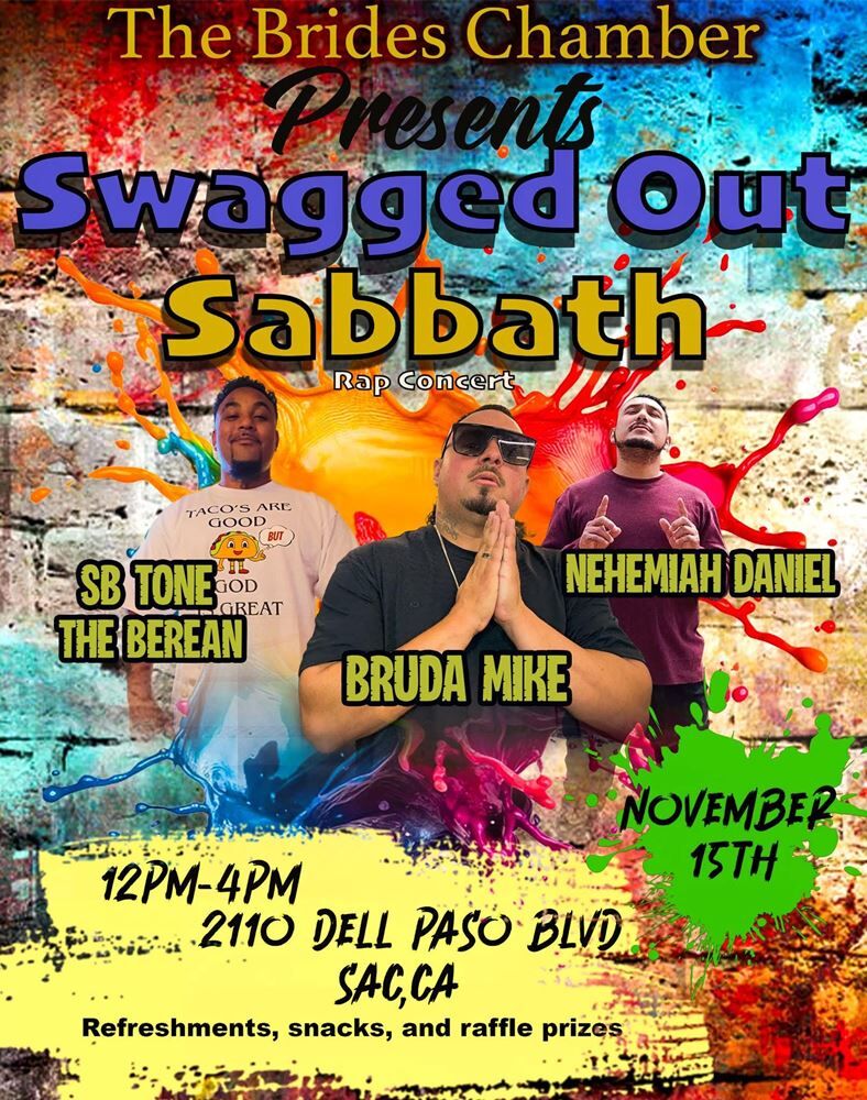 Swagged out Sabbath concert 