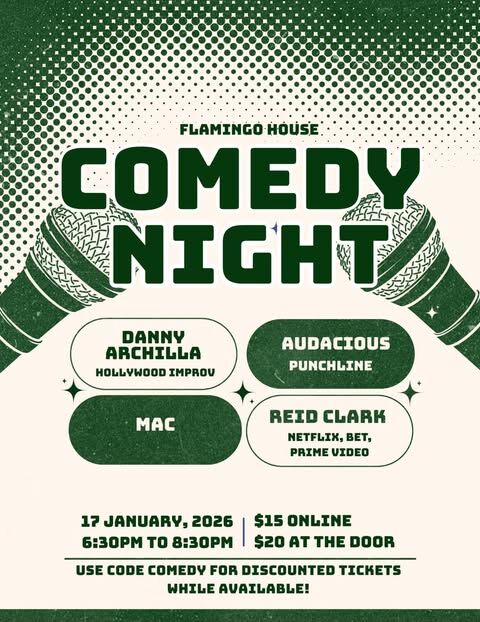 Flamingo House Comedy Night
