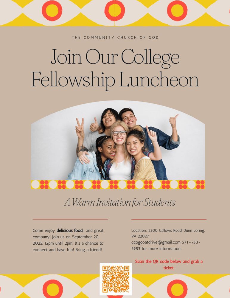 College Student Fellowship Luncheon