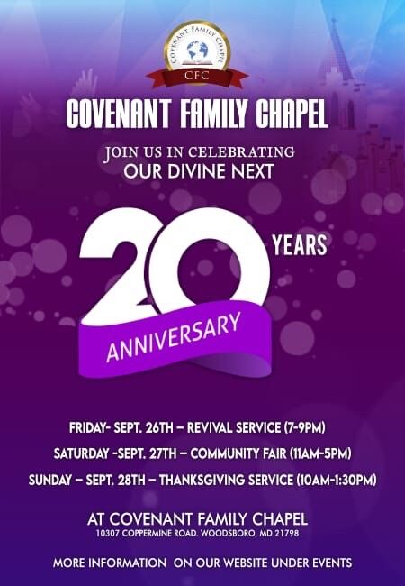 CFC 20th Anniversary