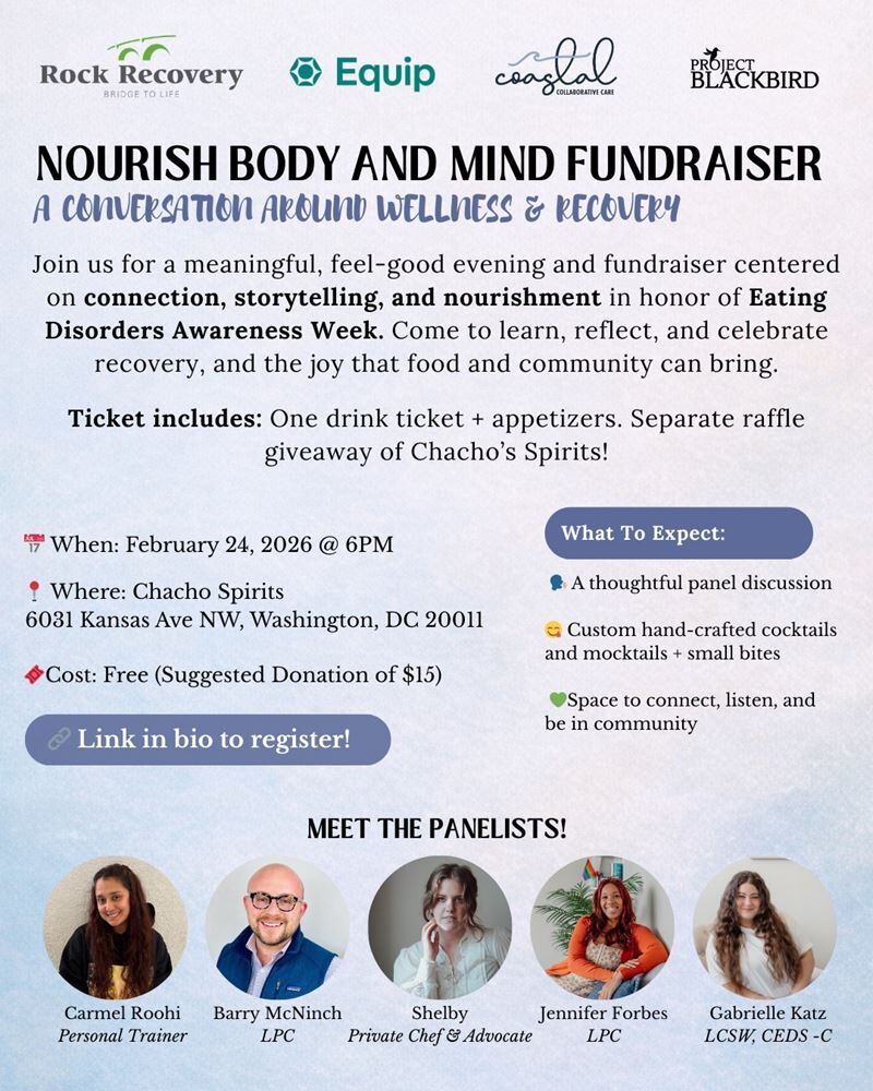 Nourish Body and Mind Fundraiser: A Conversation Around Food, Wellness & Recovery