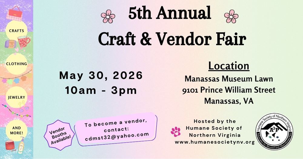 5th Annual Craft & Vendor Fair