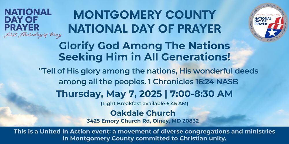 Montgomery County National Day of Prayer 2026