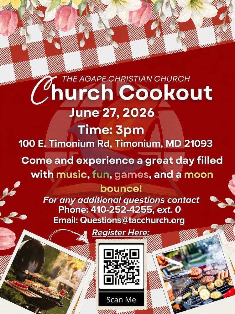 The Agape Christian Church Cookout