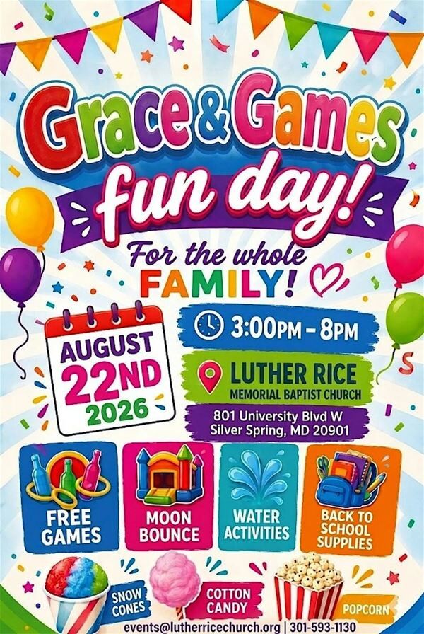 Grace and Games Community Carnnival