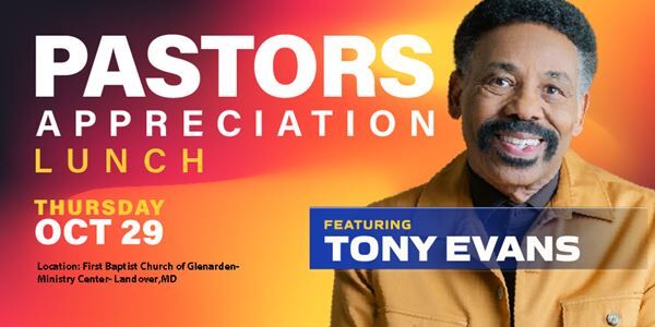 2026 Pastors Appreciation  Luncheon Thursday, October 29th