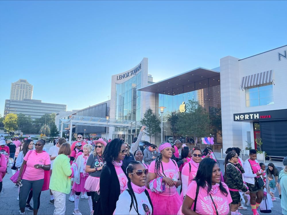 Lenox Square Hosts Susan G. Komen MORE THAN PINK Fundraiser Walk During National Breast Cancer Awareness Month