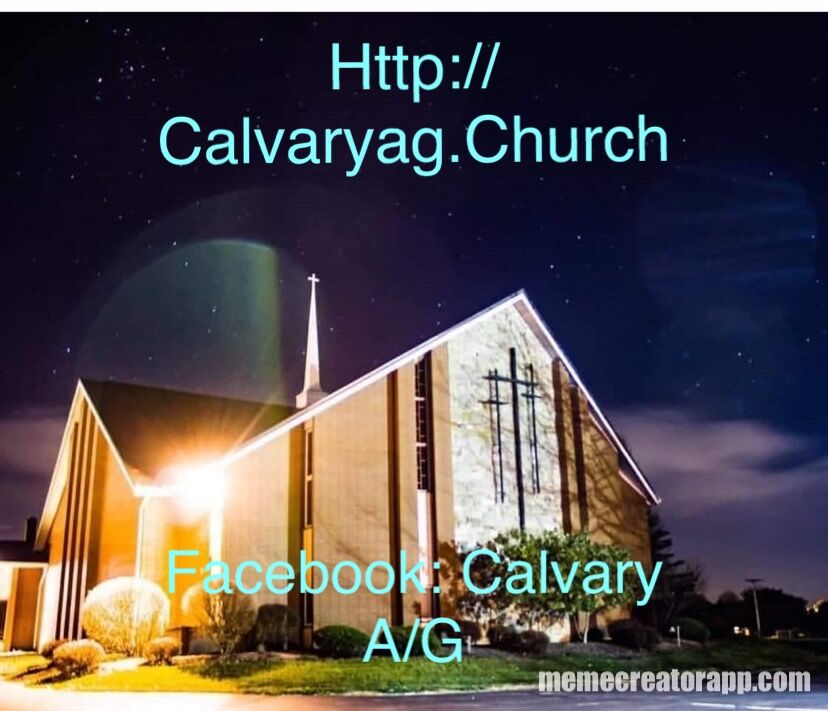 Calvary AG Sunday virtual service 