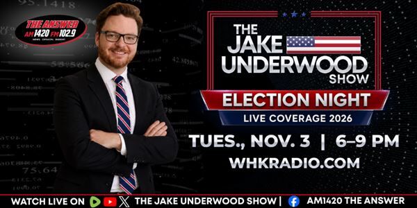 Local LIVE Election Coverage with Jake Underwood