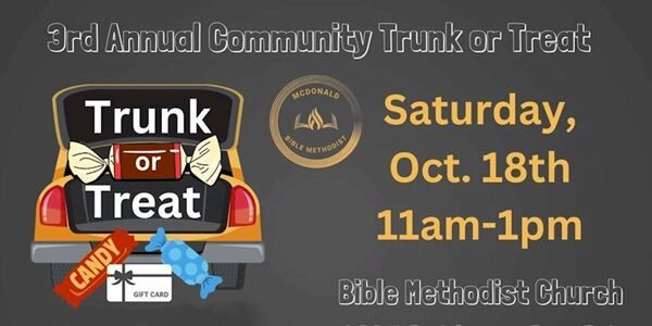 Trunk-or-Treat Event - McDonald