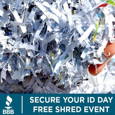 BBB Secure Your ID Day - Free Paper Shredding Event
