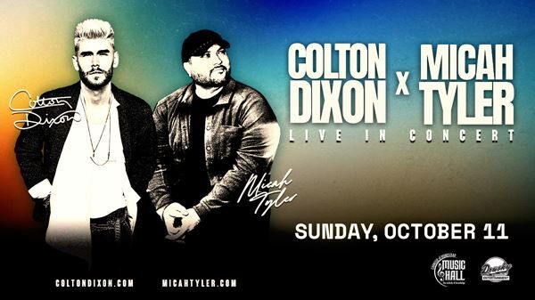 Colton Dixon & Micah Tyler Live in Concert