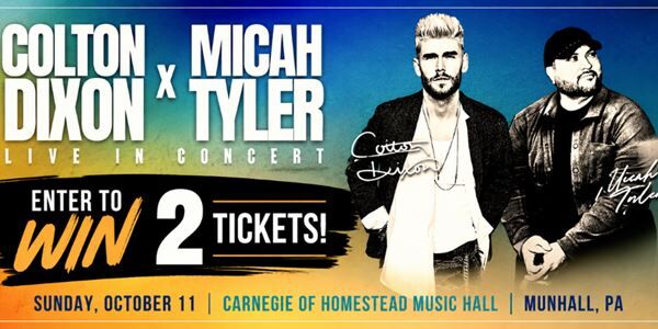 Win Tickets to See Colton Dixon & Micah Tyler