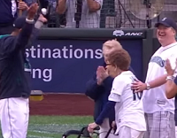 WATCH: 108-Year-Old Woman Tosses First Pitch At MLB Game 