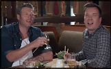 Jimmy Fallon Makes Blake Shelton Try Sushi