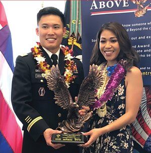 Above & Beyond Recipient Christopher Arakawa