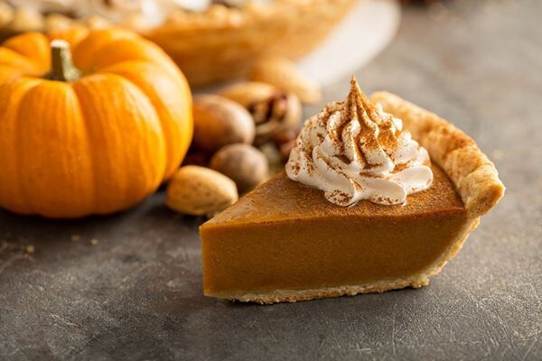 what vitamins are in pumpkin pie