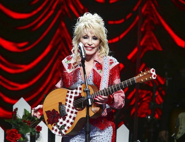 Dolly Parton Eating A Mexican Pizza