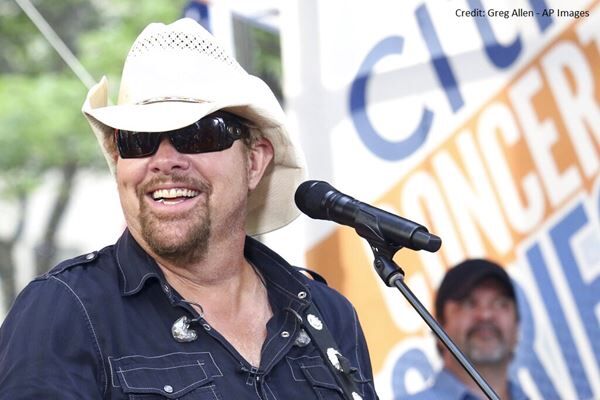TOBY KEITH HITS #1 ON TOP ALBUMS CHART WITH "35 GREATEST HITS"