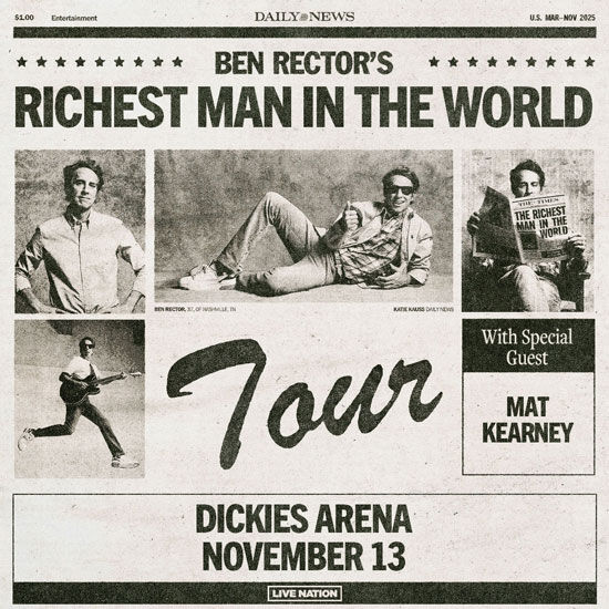 BEN RECTOR 'LIVE', 11.13