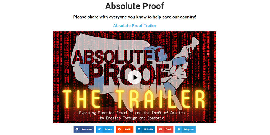 Absolute Proof By Peter James