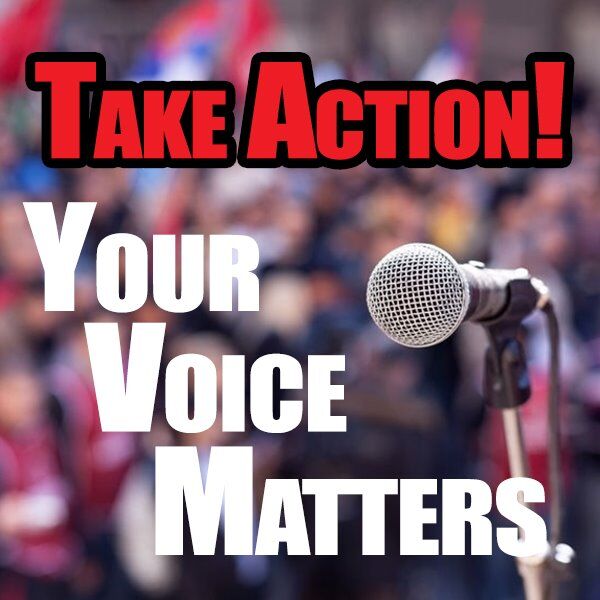 Find Out About The Issues - Take Action - Make Your Voice Heard!