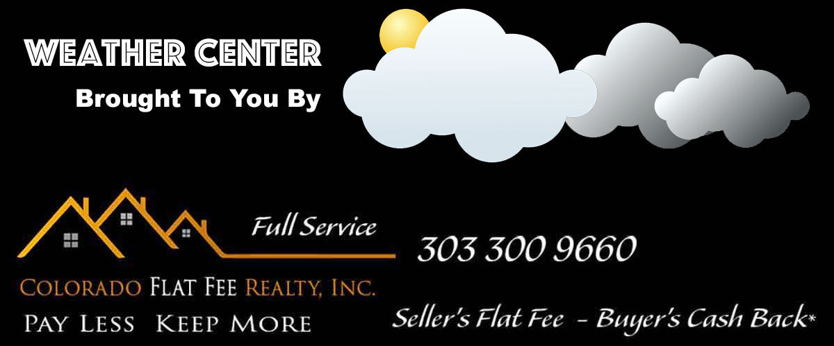 Weather Center Brought To By Colorado Flat Fee Realty
