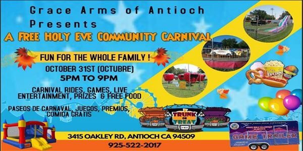 Grace Bible Fellowship of Antioch Holy Eve Carnival (10/31)