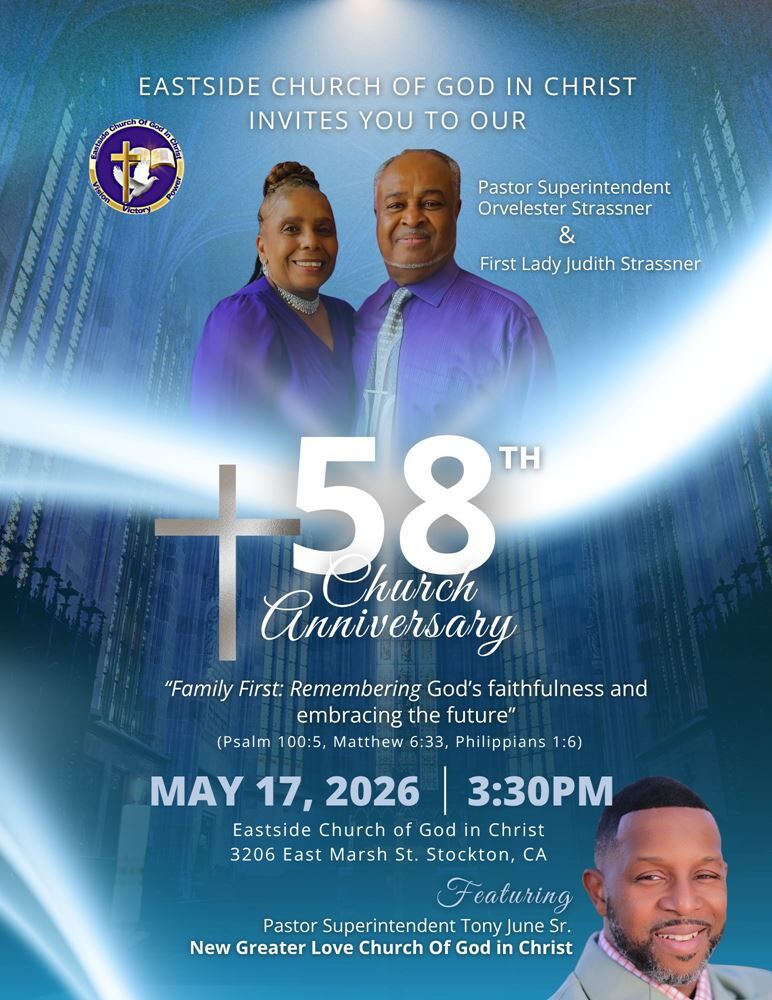 Eastside Church of God in Christ's 58th Anniversary