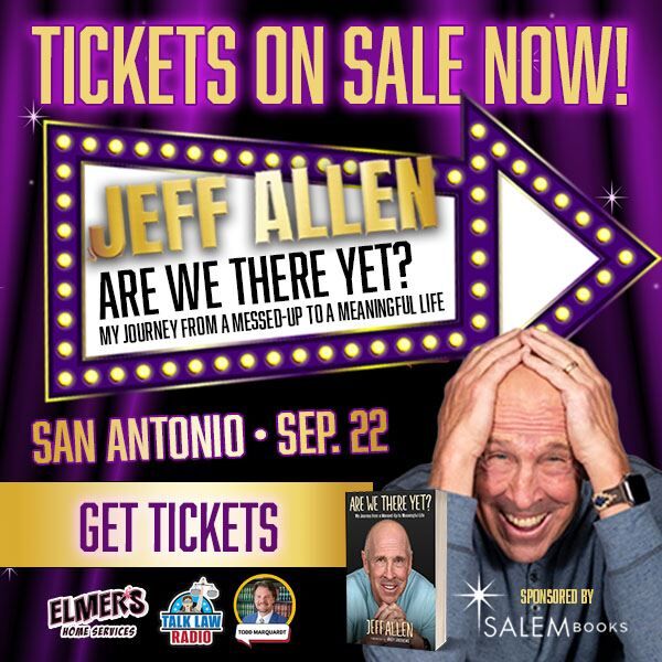 See Jeff Allen in San Antonio!