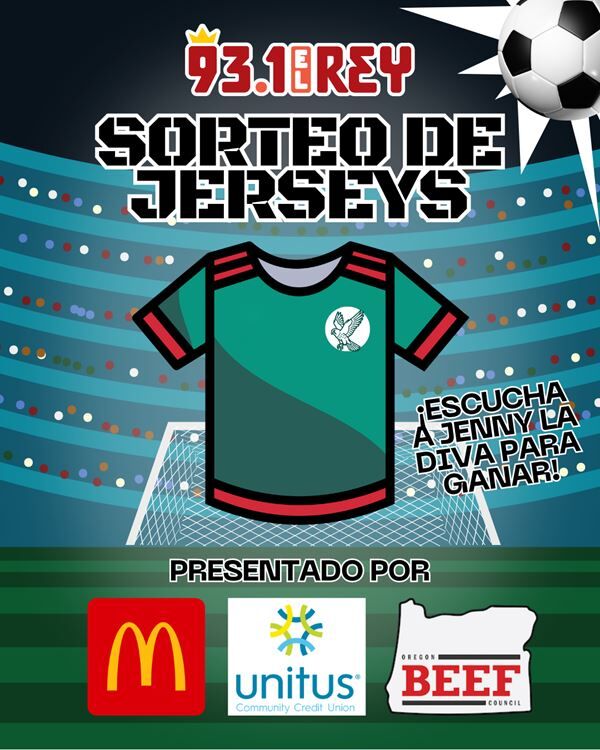 ¡Gana el jersey de México con 93.1 El Rey!