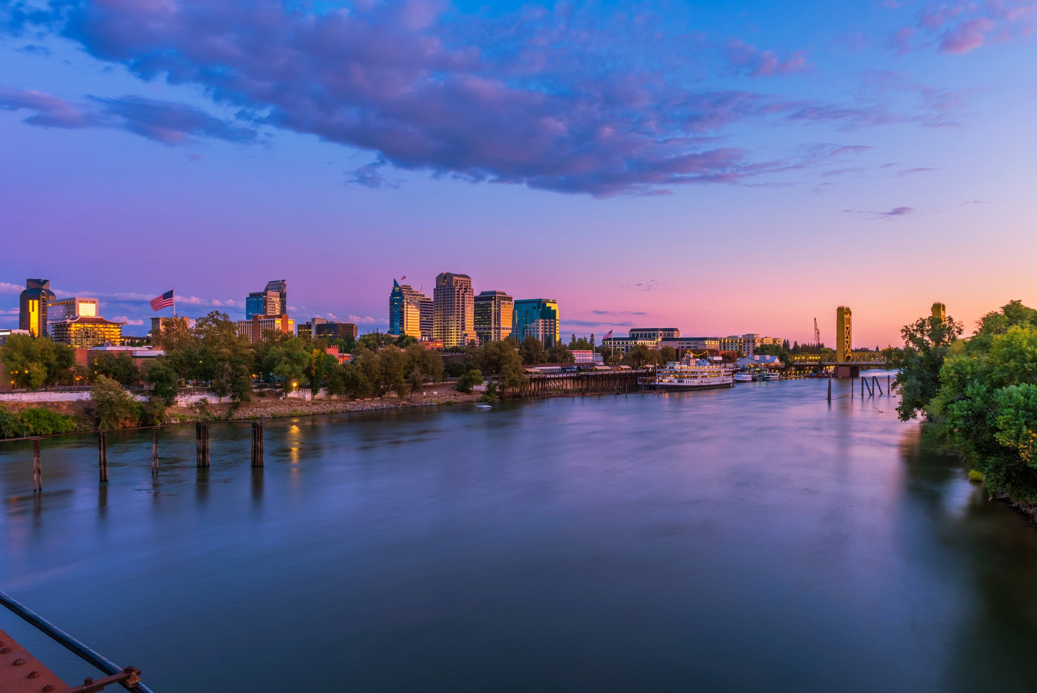 Sacramento California skyline