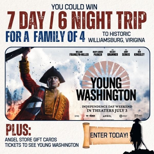 Enter the Young Washington movie Sweepstakes!