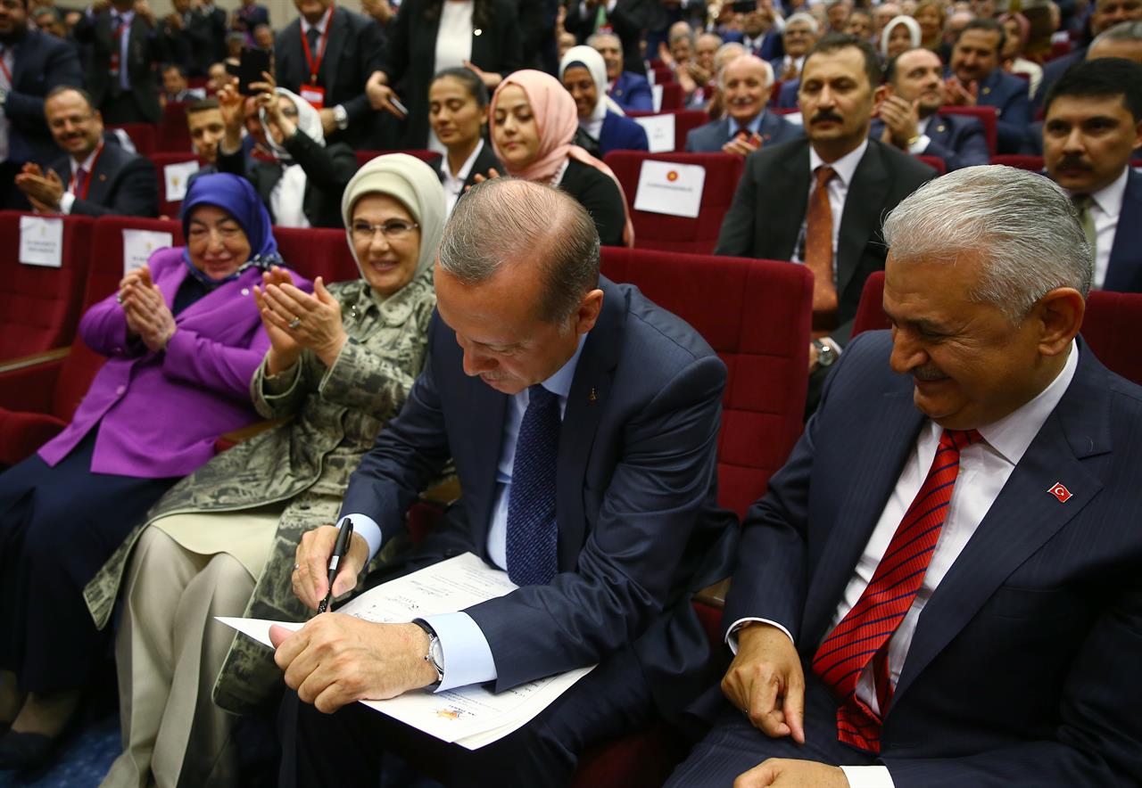 Turkey S President Rejoins Ruling Party After Referendum Win Am 920 The Answer Atlanta Ga