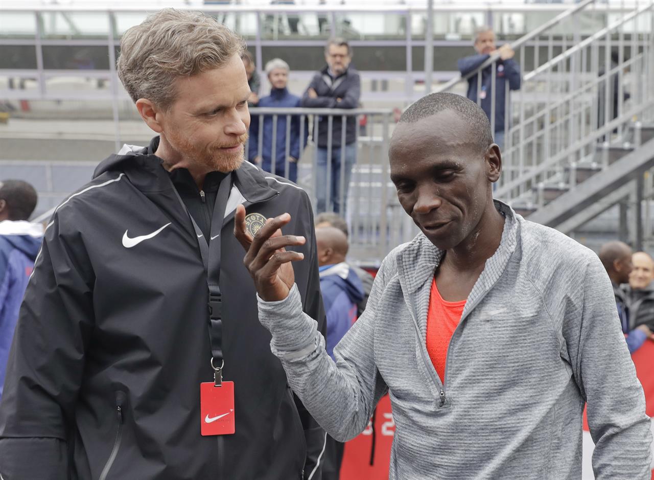 Kipchoge Falls 26 Seconds Short Of First Sub 2 hour Marathon AM 1070 