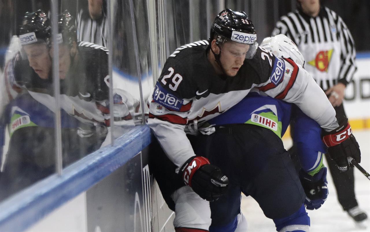 Ice hockey worlds Keller hat trick as US beats Denmark 72 Atlanta, GA