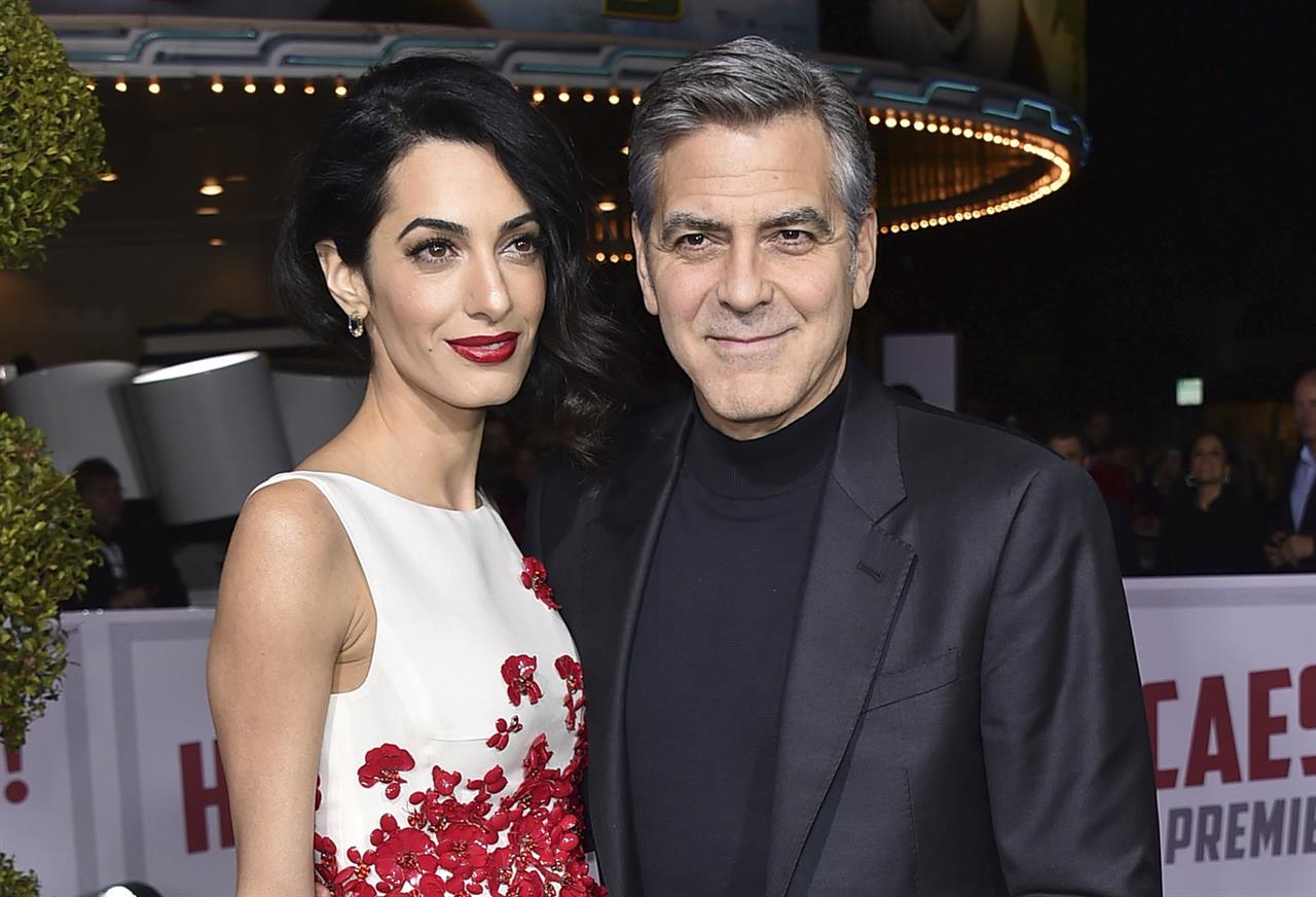 George And Amal Clooney Welcome Twins Ella Alexander Tampa Fl George And Amal Clooney Welcome Twins Ella Alexander