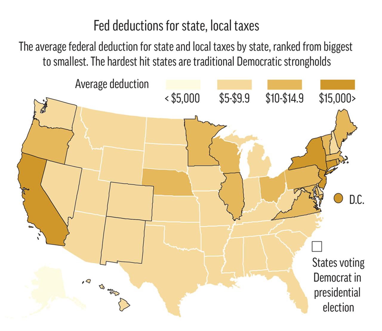 GOP favor dropping tax beneficial to blue states AM 1590 The ANSWER