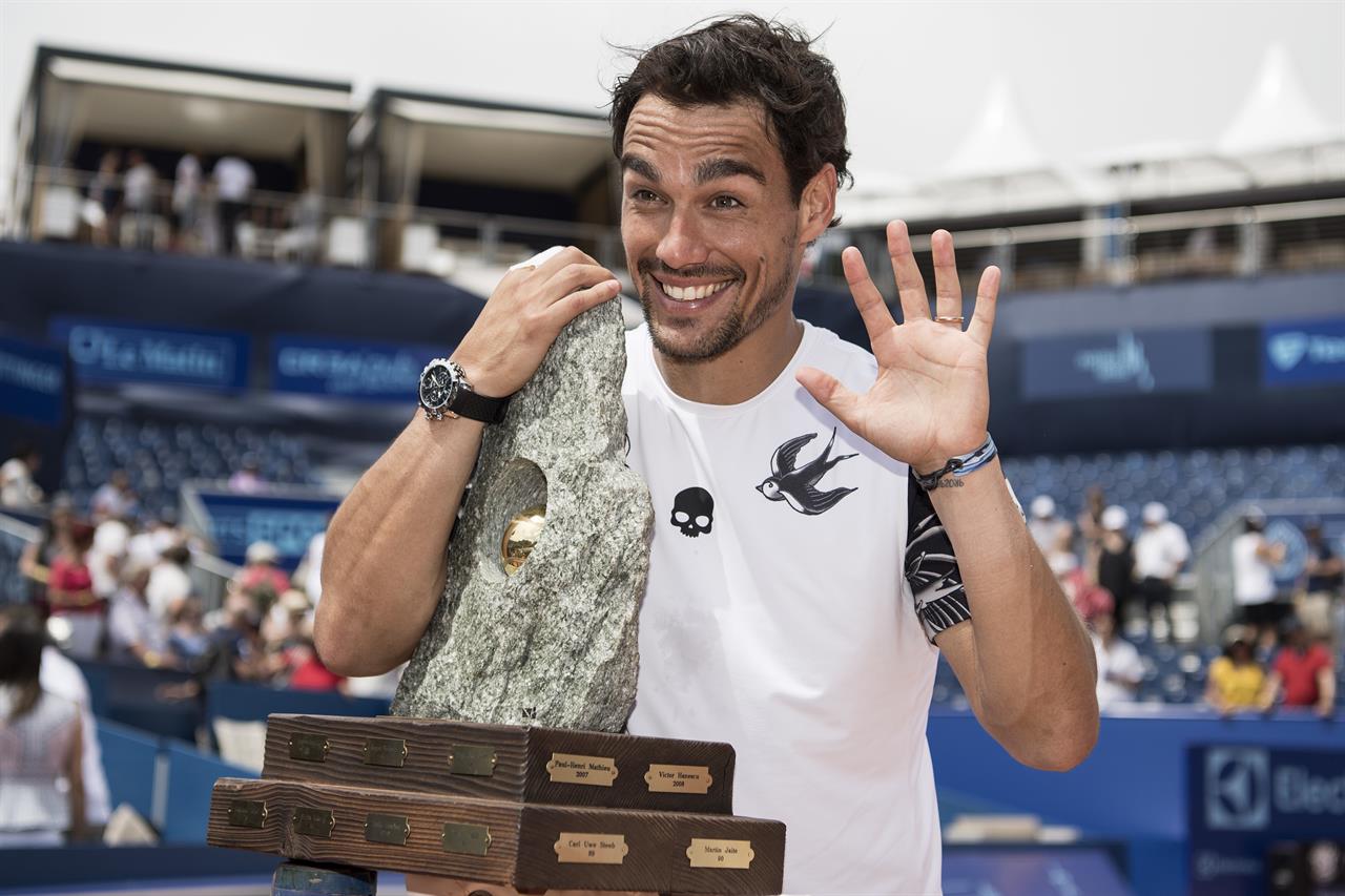 Fognini beats qualifier Hanfmann in Swiss Open final | 710 ...