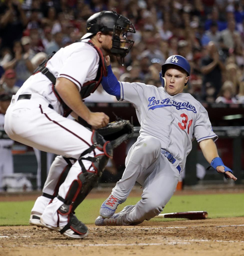Dodgers win 80th game of season, rallying over