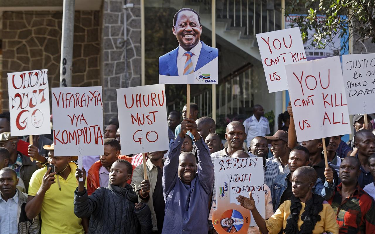 Kenya opposition files challenge against presidential vote ...