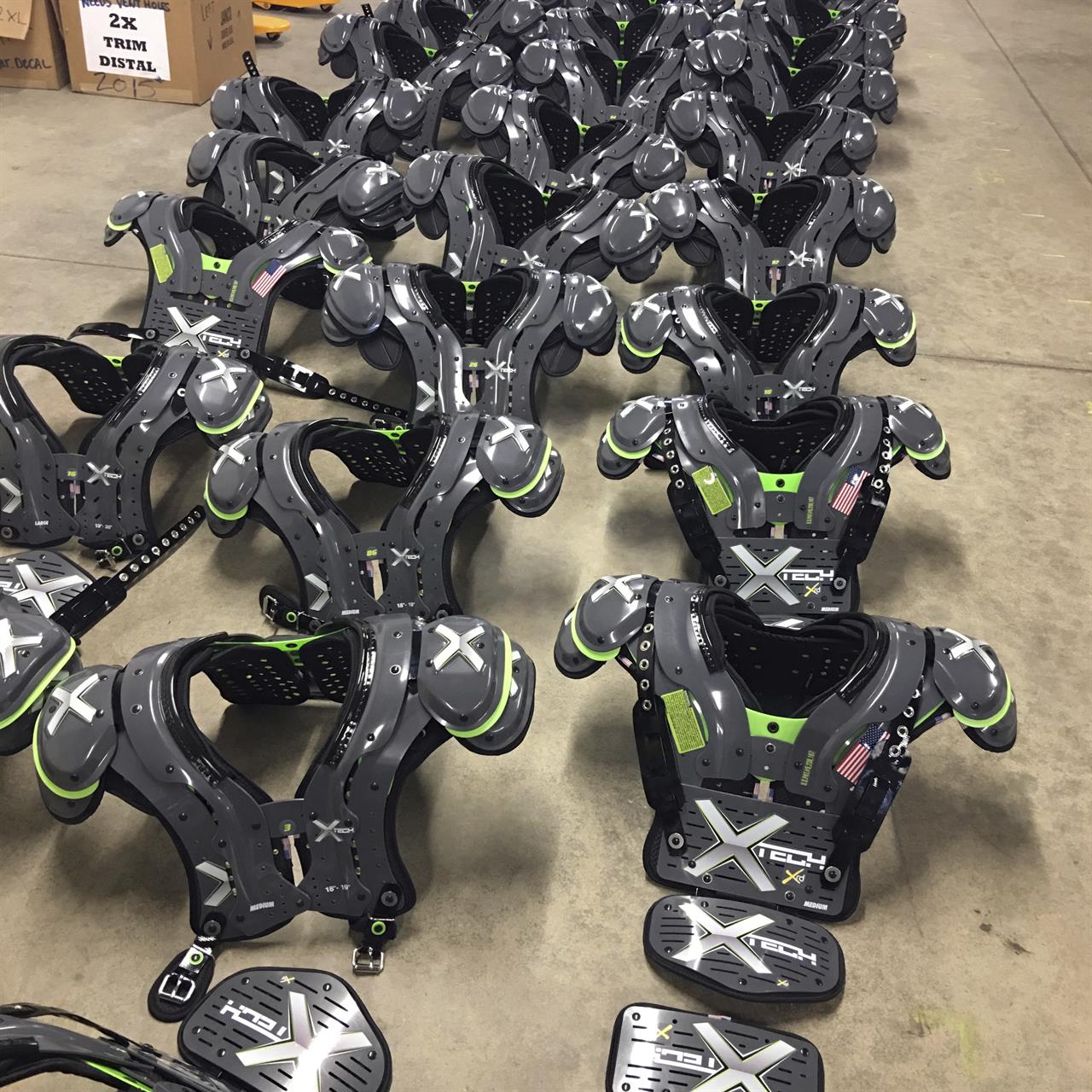 Revolutionary shoulder pads catching on in NFL - Houston, TX