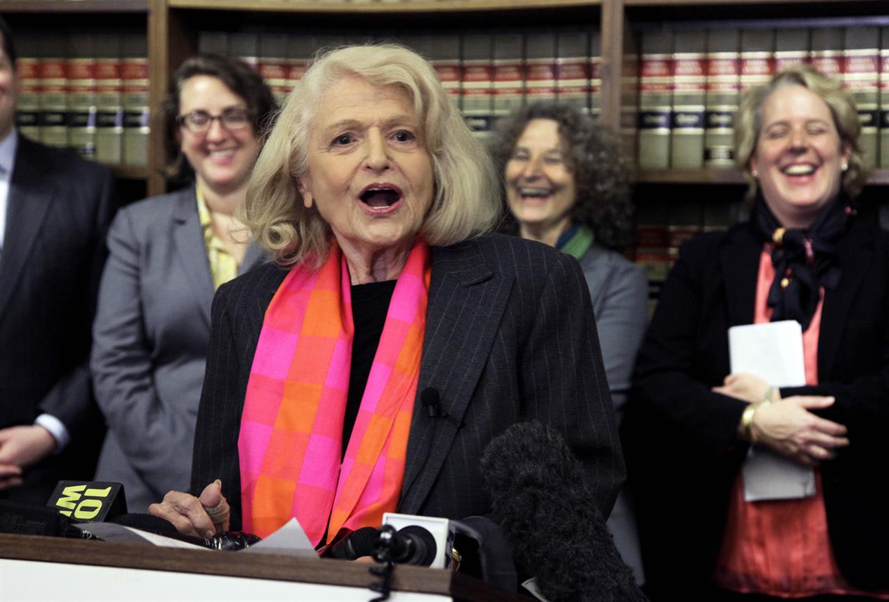 Edith Windsor Who Helped End Gay Marriage Ban Dies At 88 Am 1380 The Answer Sacramento Ca