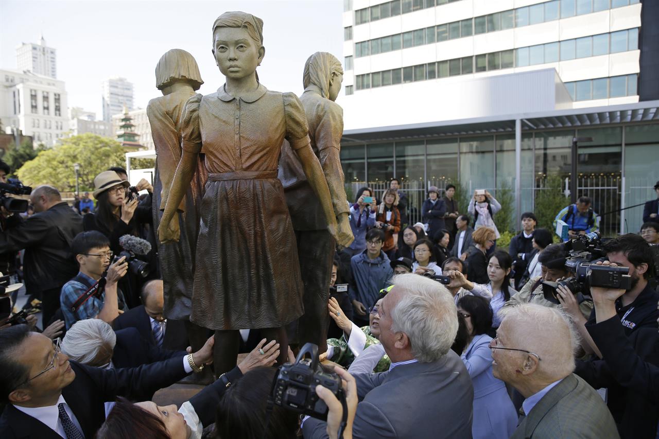 San Francisco Unveils Memorial To Wwii Comfort Women Atlanta Ga
