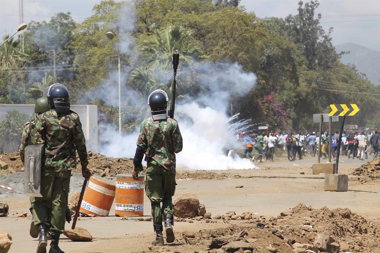 Kenyan Police Fire Tear Gas To Disperse Protesters | 710 KNUS - Denver, CO