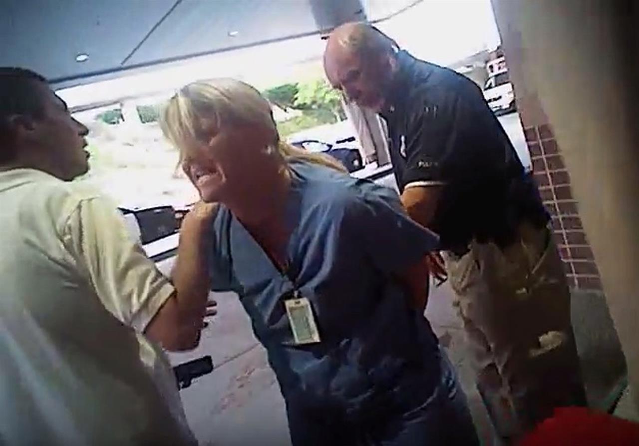 Utah Officer Fired After Nurses Arrest Caught On Video Seattle Wa