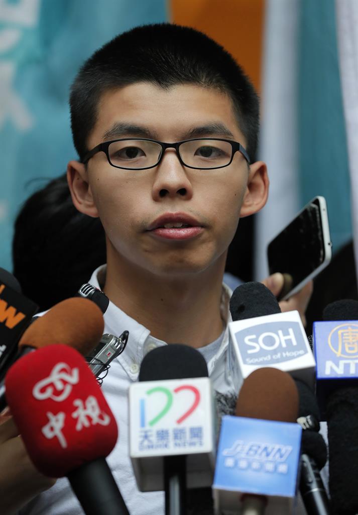 Hong Kong Activist Joshua Wong Freed On Bail Pending Appeal Am 1070 The Answer Houston Tx
