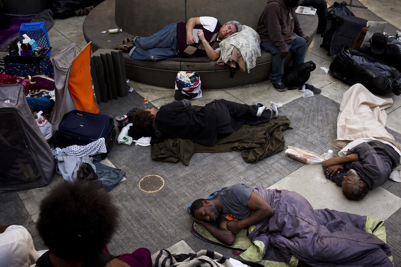 AP PHOTOS Homelessness overwhelms cities on US West Coast