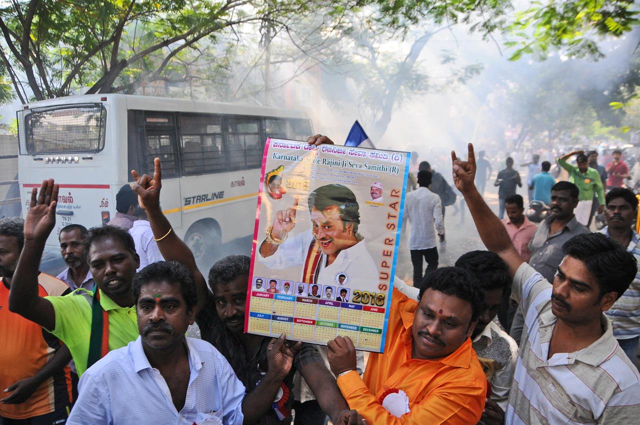 Indian movie star Rajinikanth joins politics in Tamil Nadu | AM 1190 WAFS - Atlanta, GA